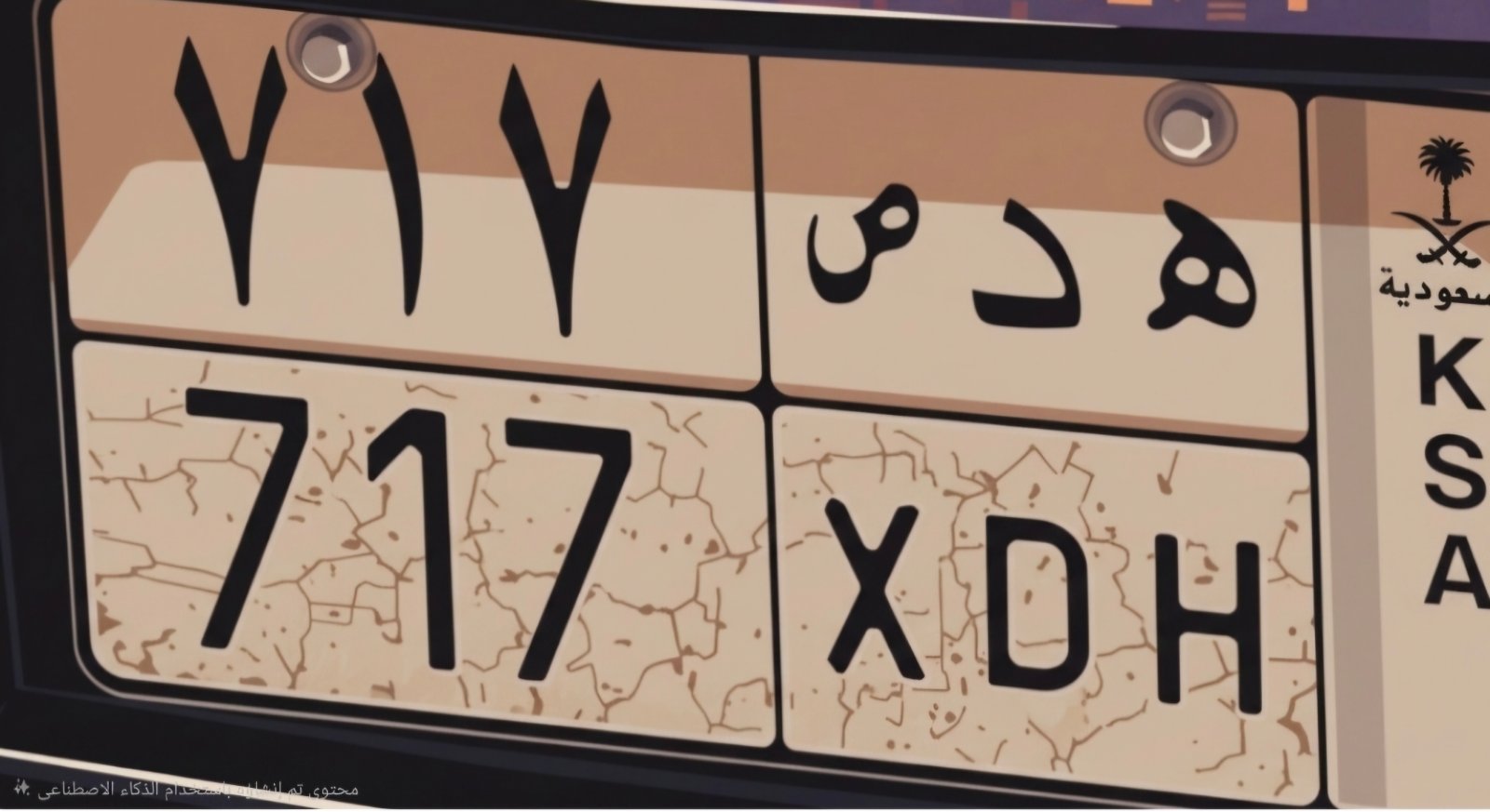 صورة لوحة ه د ص 717